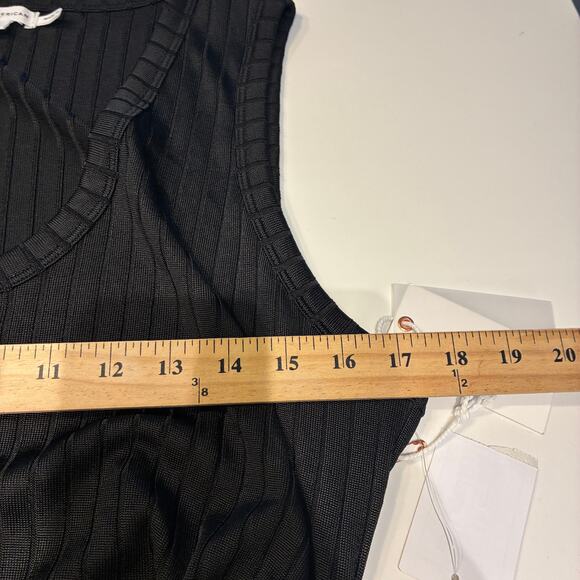 NWT Good American Shine Ribbed Maxi Dress Sz 2XL - Picture 9 of 12